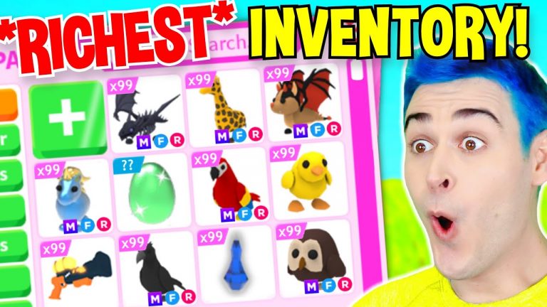 *RICHEST* Adopt Me INVENTORY!! *EVERY* MEGA NEON Legendary Dream Pet